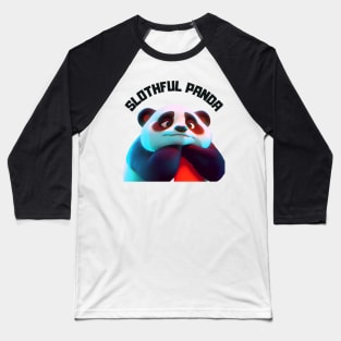 slothful panda Baseball T-Shirt